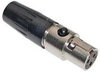 Switchcraft 3 pin mini-XLR (f) with large cable OD up to .17