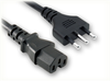 CEI 23-16 ITALIAN to IEC-60320-C15 HOME // Power Cords // International Power Cords // Italy Power Cords -- 8552.098 - Image