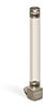 Vented Short Elbow Nylon Liquid Level Gage, 4 1/2” Sight Opening, 1/8” Male NPT Mounting Thread - B3641-10416BA1W - Oil-Rite Corp.
