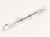 200 Watt, 220 Volt T3 Clear Short Halogen Bulb -- W-Q200W/S220V - Image