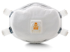 3M Cool Flow 8233 White Standard N100 Molded Cup Particulate Respirator - 051138-54143 - 051138-54143 - R. S. Hughes Company, Inc.