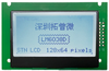 Graphic Display LCD Module 4-SPI 128 x 64 -- LM6038FDW-2 - Image