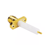 SMA Female Straight 2 Hole Panel Mount Connector with 16mm Teflon - ET-SFS-2H-T16M - Eteily Technologies India Pvt. Ltd.