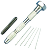 Pin Vice Set, Double End, 5 Drills; Chuck Size Duratool - 95W3592 - Newark, An Avnet Company