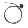 Stacking Double Banana Plug to Cable Only, RG58C/U - 1252 - E-Z-HOOK, a division of Tektest, Inc.