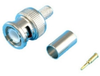 BNC Male 3-Piece Crimp Type Connector for Belden 8281 - 9104 - Visual Sound, Inc.