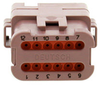 Rectangular Connectors, Heavy Duty - DT Series - DT04-12PD-BE02 - LADD Distribution