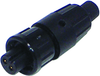 Circular Connector Plug, Size 20, 3 Position, Cable; Product Range Switchcraft/conxall - 93F7305 - Newark, An Avnet Company