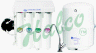 4 Stage RO System Valve Head 50 GPD 4 Gal Plastic Tank -- EZ-450 EZ - Image