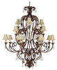 3450GU-419-CR Large Chandeliers-Candle - 782859 - Capital Lighting, Inc.