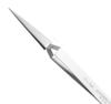 Excelta Three Star Utility Tweezers 31-SA - Stainless Steel Straight Fine Tip - 0.02 in Tip Width - 5 in Length - 0.01 in Thick - EXCELTA 31-SA - R. S. Hughes Company, Inc.