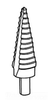 Stepped Cone Drill -- 36020 - Image