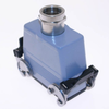 Standard, Rectangular Hood, size 77.27, Double Latch with gasket, Top M25 cable entry - MAV-16G25 - Mencom Corporation