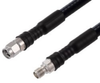 Low PIM SMA Male to SMA Female Cable 1/4 inch Superflexible Coax in 150 Cm - FMCA2276-150CM - Fairview Microwave Inc.