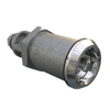Quarter-Turn Cam Latch, 7mm Triangle, Without Cam, Sealed, Zinc Alloy, Chrome Plated, Bright - E5-6A-022-UU5 - Southco