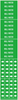 Brady B-946 White on Green Vinyl Self-Adhesive Pipe Marker - 2 1/4 in Height - 1/2 in Character Height - 2 3/4 in Length - Printed Msg = MILL WATER with Right Arrow - 7193-3C - 754476-81607 - R. S. Hughes Company, Inc.