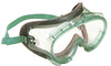 Jackson Safety Monogoggle V80 Polycarbonate Standard Safety Goggle Clear Lens - Green Frame - Indirect Vent - 761445-10116 - 761445-10116 - R. S. Hughes Company, Inc.