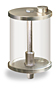 (Formerly B966-12-S01), Oil Reservoir with Filter, 1 pt Acrylic, 1/4
