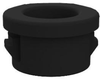 Grommet, Nylon 6, 0.375, Black; Grommet Type Essentra Components - 66AJ5105 - Newark, An Avnet Company