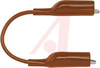 Patch Cord; 12 in.; 18 AWG; Vinyl; Red0.144 in.; 65 x 36; 5 A - 70197097 - Allied Electronics, Inc.
