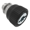 Captive Screw, 6-32 Thread, Floating, TORX®/Slot Combination, Knurled Black Knob - 47-11-270-50 - Southco