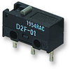 Microswitch, D2F Series, Spdt, Pin Plunger, Solder, 100 Ma, 125 V Rohs Compliant Omron - 96K8999 - Newark, An Avnet Company
