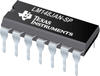 LM148JAN-SP Quad 741 Op Amp - JM38510/11001SCA - Texas Instruments