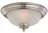 Light Kit - Frosted Melon - Brushed Steel - MC59BS - Monte Carlo Fan Company