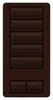 Master Control Switch - RKD-H5BRL-BR-E - Lutron Electronics Co., Inc.
