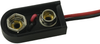 Battery Strap, 9V, Wire Lead; Battery Sizes Accepted Keystone - 23C7324 - Newark, An Avnet Company