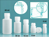 Plastic Laboratory Bottles -- 209163