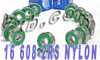 16 inline Skate Bearing Sealed -- Kit6944