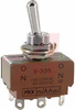 SWITCH, STANDARD SIZE TOGGLE, SOLDER LUG TERMINALS, DPDT, ON-NONE-(ON) - 70192214 - Allied Electronics, Inc.