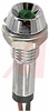 Indicator,Pnl-Mnt;LED, Front Panel Mount, T-1, Green, 28 Volt, 6 Inch Wire Leads - 70015608 - Allied Electronics, Inc.