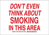 No Smoking Sign - 127972 - Brady Corporation
