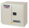 Justrite Chemcor 23 gal Tan Hazardous Material Storage Cabinet - 36 in Width - 35 3/4 in Height - 697841-12987 - 697841-12987 - R. S. Hughes Company, Inc.