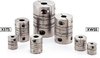 Cleanroom / Vacuum / Heat Resistant Couplings - Slit Type (SUS316L) - Clamping Type -- XWSS-25C - Image