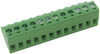 Terminal Block, Eurostyle 12 Position 24-12Awg; Pitch Spacing Multicomp - 04R6703 - Newark, An Avnet Company