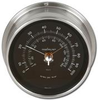 Wind Instrument - Vigilant, Nickel case, Black dial -  - Maximum Weather Instruments