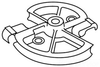 Conduit Bender Shoe - 18830 - Greenlee Textron, Inc.