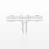 T Reducer Connector, Barbed, Natural - 61863 - Qosina Corp.