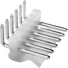 Conn, R/a Header, 6Pos, 1Row, 3.96Mm Rohs Compliant Multicomp Pro - 90AJ6359 - Newark, An Avnet Company