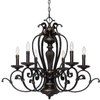 6029-CN6 EB Mid. Chandeliers-Candle - 376434 - Capital Lighting, Inc.