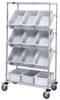 Open Wire Shelving, 5Shelves, 12Bin, Clr; Shelving Unit Type Quantum Storage - 42AC6463 - Newark, An Avnet Company