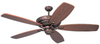 St Ives Fan - Blades Separate - Tuscan Bronz - 5SITB - Monte Carlo Fan Company