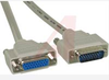 cable assembly, d-sub, HD26 male/female, 25 feet, straight, shielded, gold cont - 70126439 - Allied Electronics, Inc.