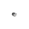 Point Coat Hook, Oval Perpendicular Housing, Chrome Flange, Chrome Hook - MP-07-112-11 - Southco