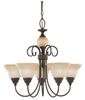31106BLE-72 Mid. Chandeliers-Glass Up - 446640 - Capital Lighting, Inc.