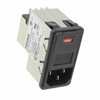 Power Entry Connectors - Inlets, Outlets, Modules -- 1-6609952-9-ND - Image
