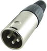 Xlr Connector, Plug, 3Pos, Cable; No. Of Contacts Multicomp Pro - 18AC0107 - Newark, An Avnet Company